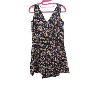 S. Roberts Vintage Floral Button Down Romper